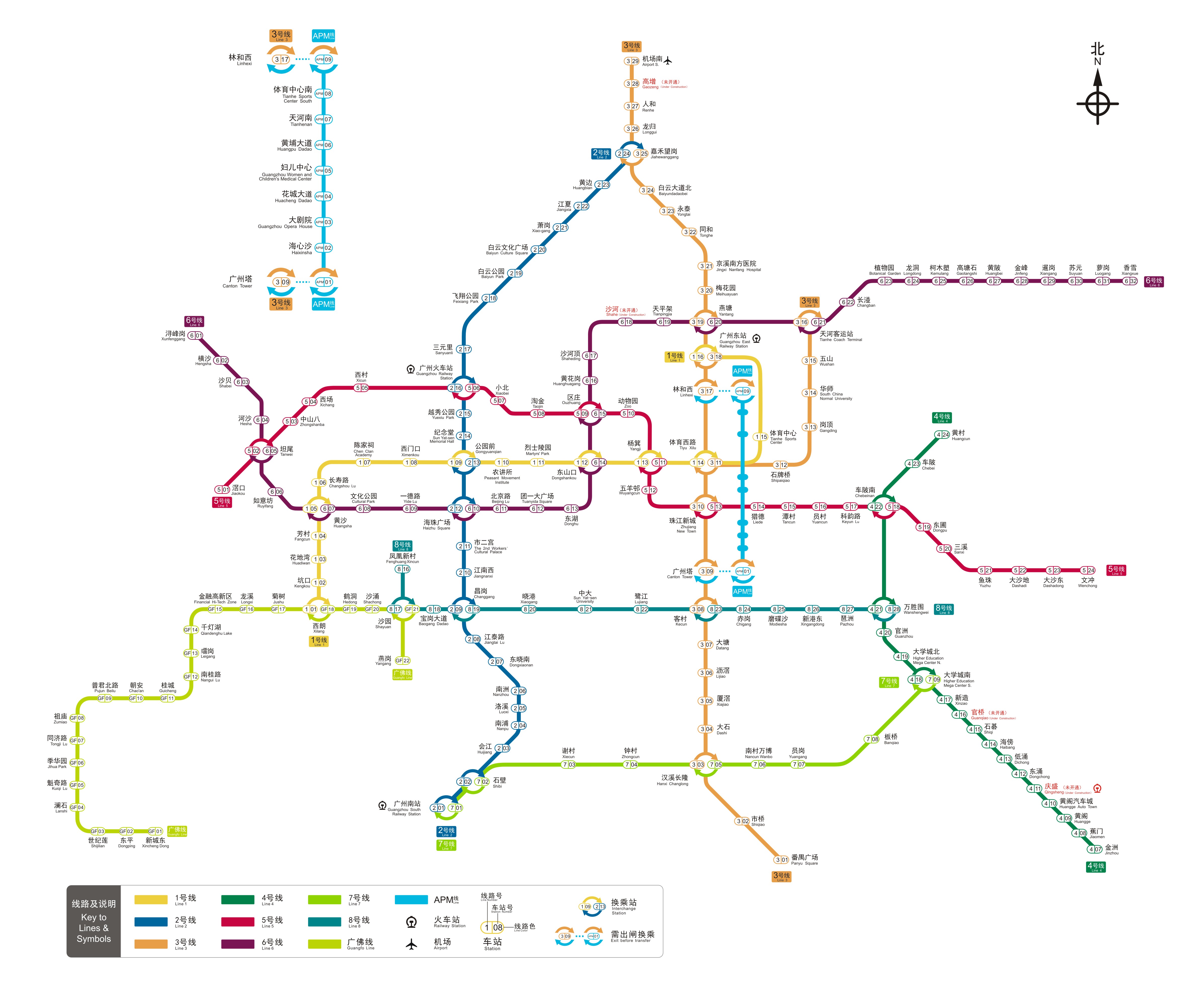 广州地铁最新路线概览及其对城市的影响